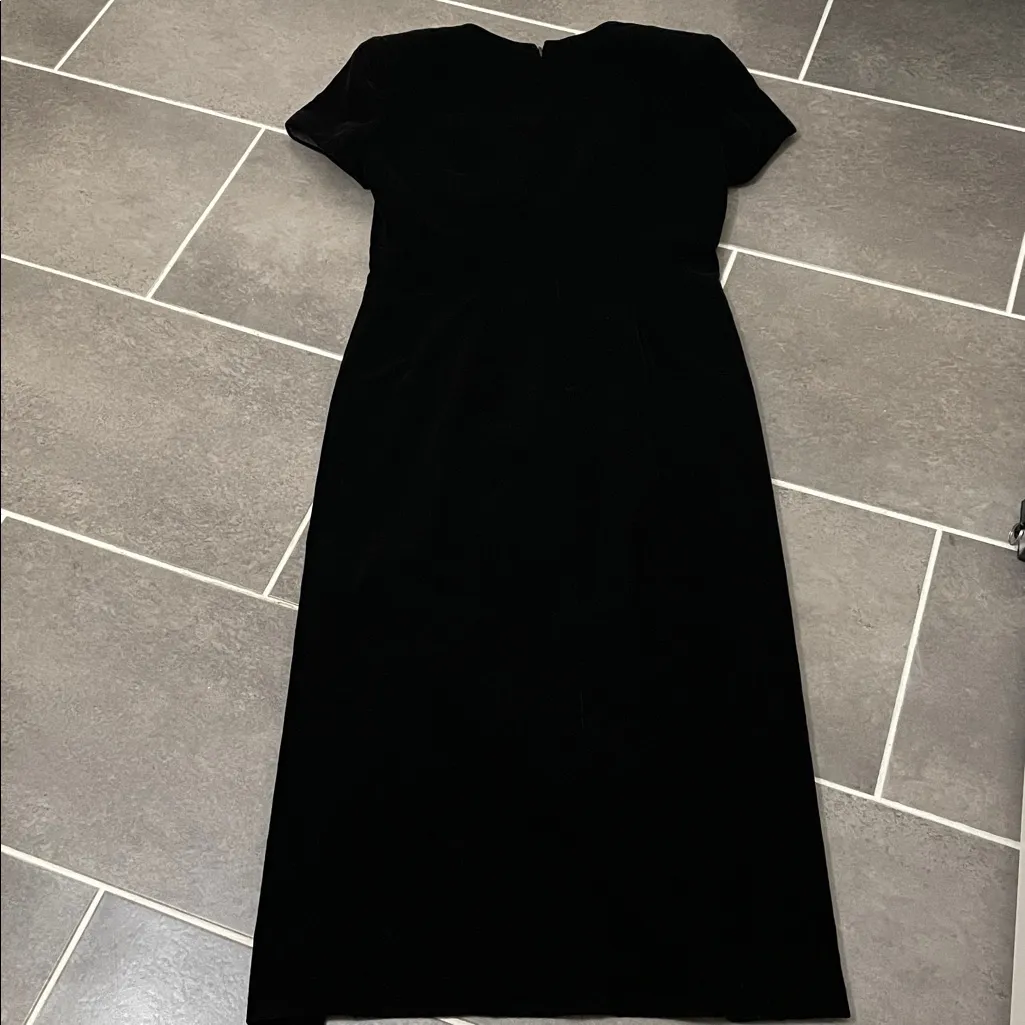 Vintage PAPELL Boutique Formal Velvet Dress size 6/8 - Image 6