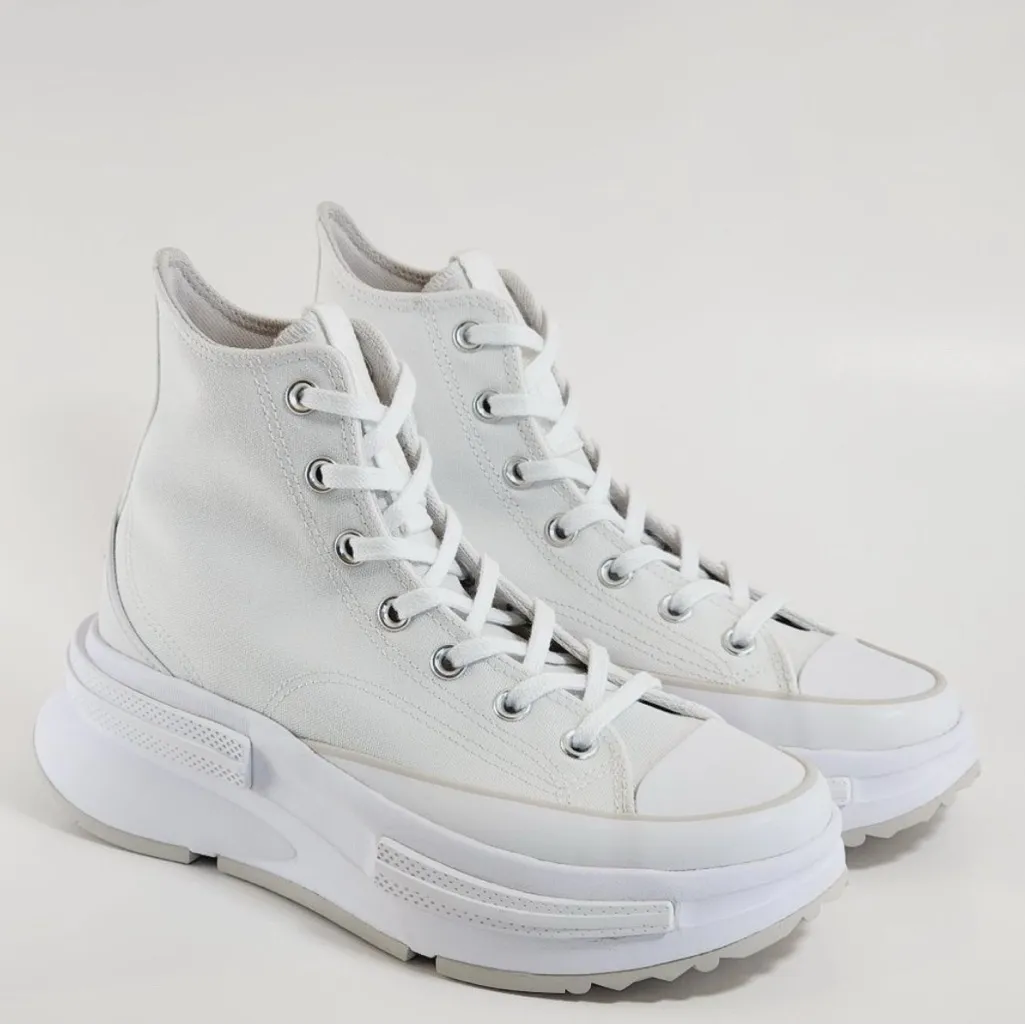 Converse Run Star Legacy CX Ivory High Sneakers Canvas Skate Shoes Women A06021C - Image 2