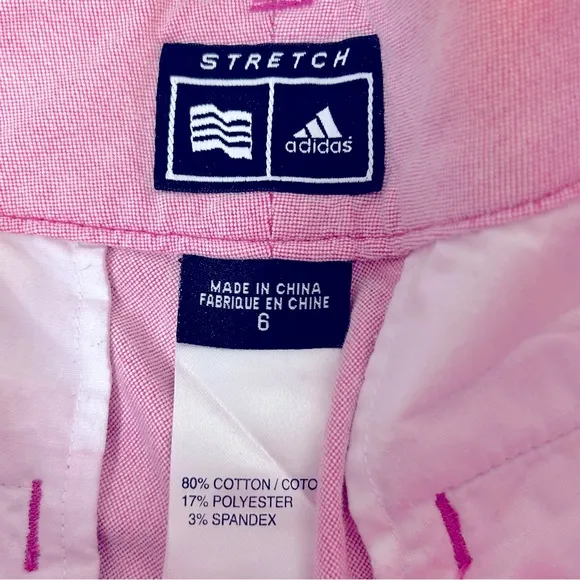Adidas Pink Bermuda Shorts Size‎ 6 - Image 6