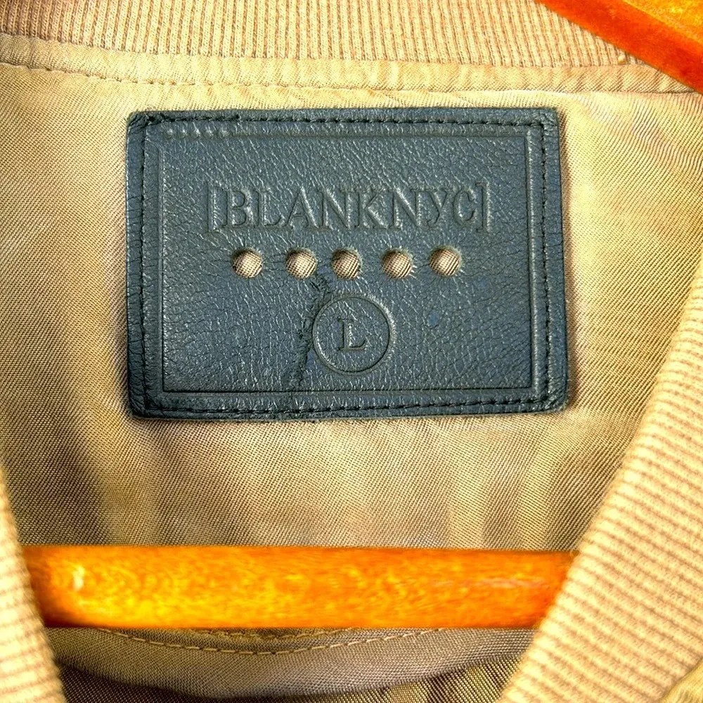 Blank NYC tan brownish bomber jacket - Image 2