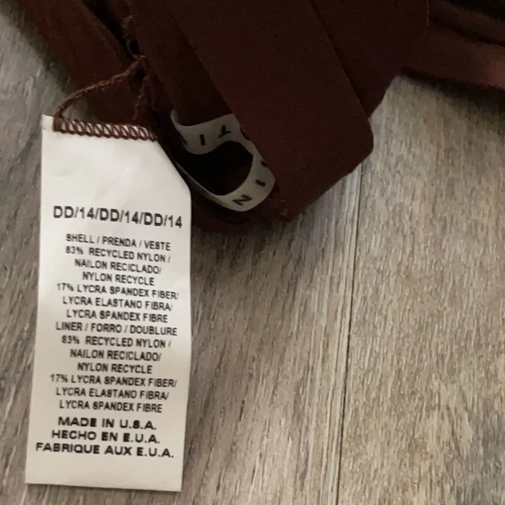 Vitamin A  Brown Bikini Top Size 14 DD - Image 13