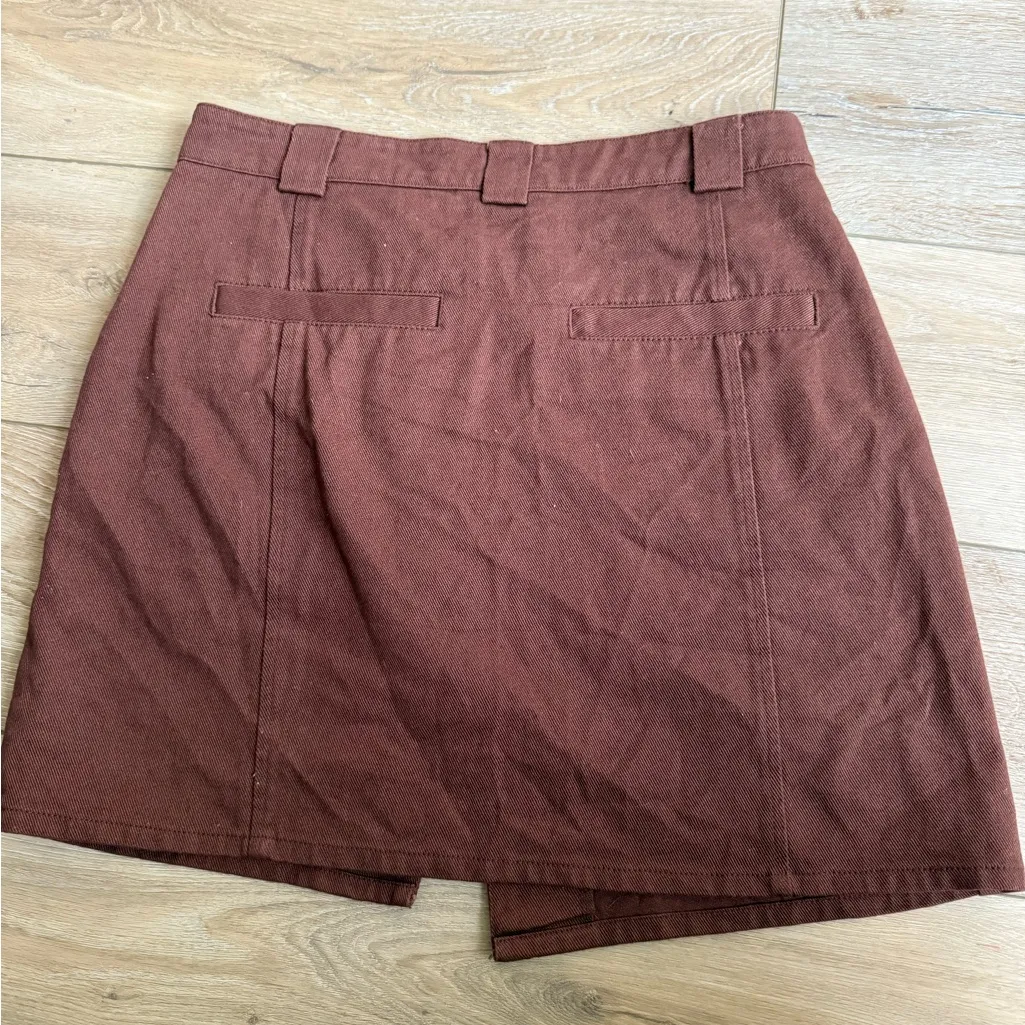 Obey‎ brown skirt, Size 26 - Image 2