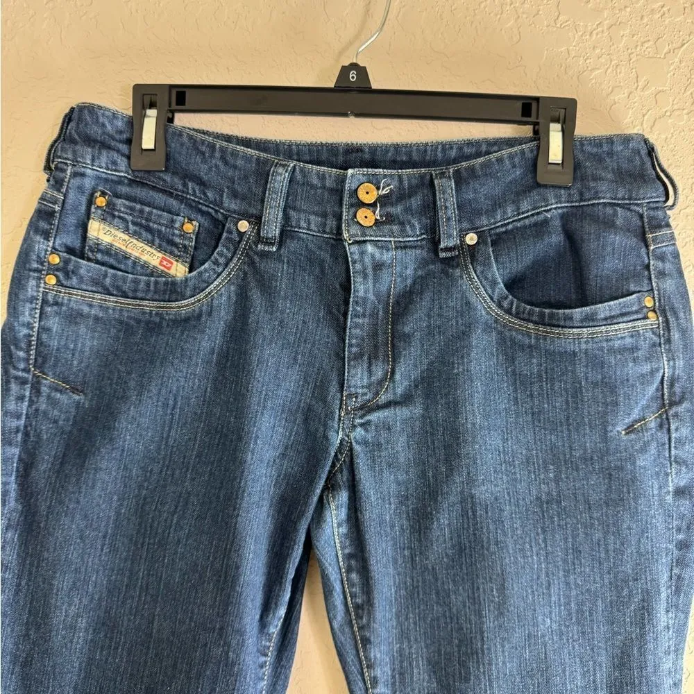 Diesel Ladies Ronhar 008DR Raw Hem Jeans - Image 2