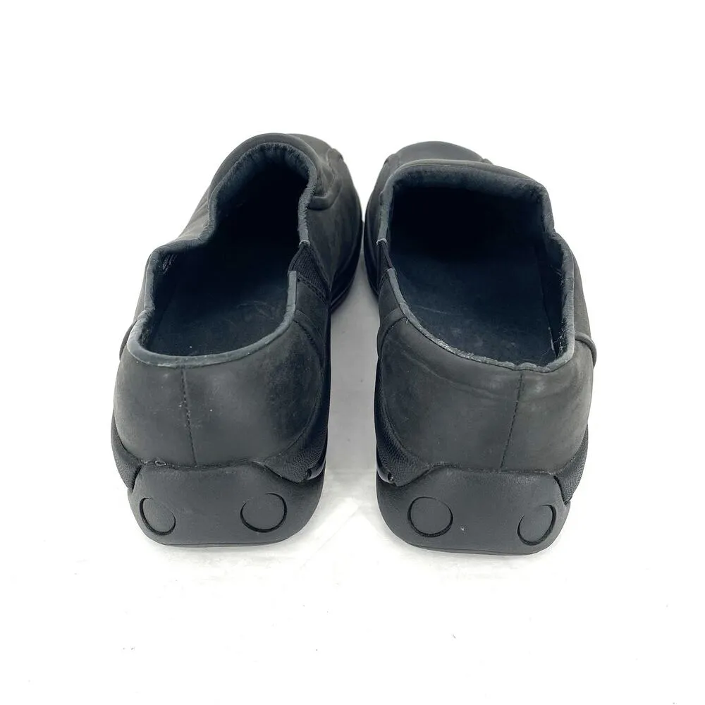 Dansko Calla Black Leather Clogs Women’s Size EU 40 US 9.5-10 - Image 2