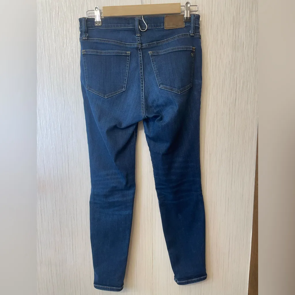 Madewell 9" High Rise Skinny Jeans - Size 27P - Classic Skinny Fit, Comfortable - Image 2