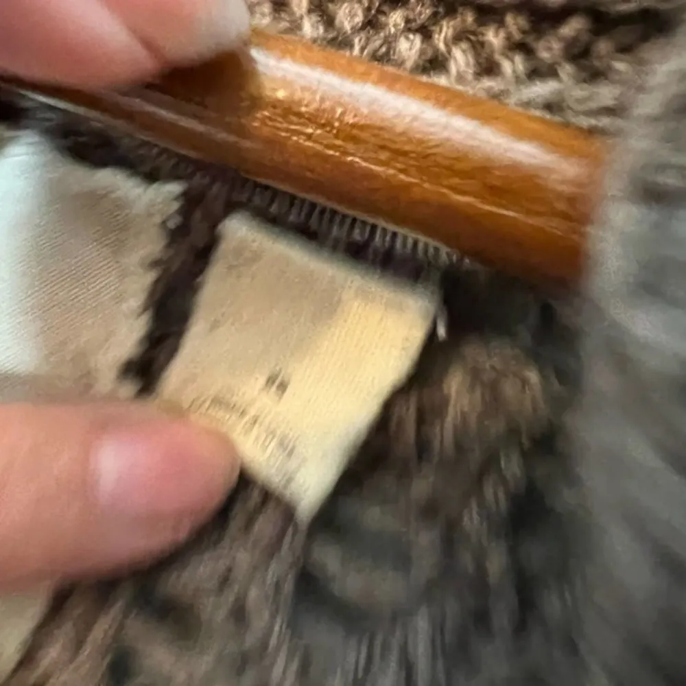 Anthropologie Angel of the North Deni Cocoon Cardigan wool blend Sweater XS - Image 11