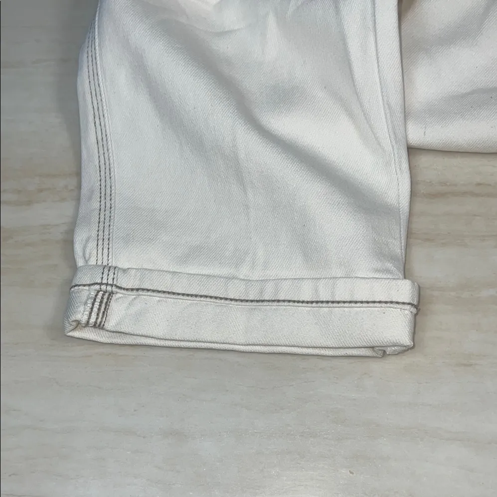 Liverpool The Rascal Tie Front Cuffed Pants Antique Ecru 1. size14/32.    ordrA3 - Image 12