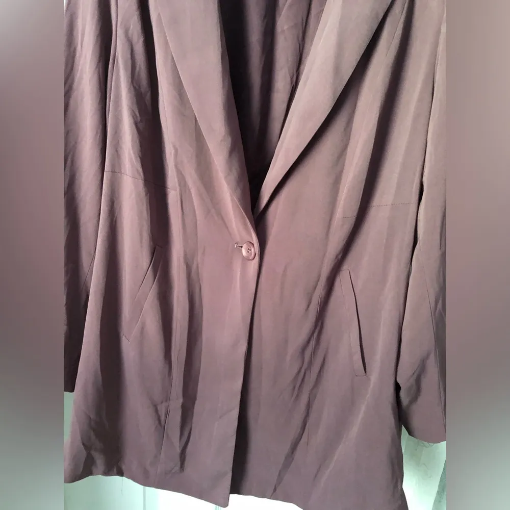 Torrid Notched lapels Drape Front Blazer jacket women plus size 1X - Image 4