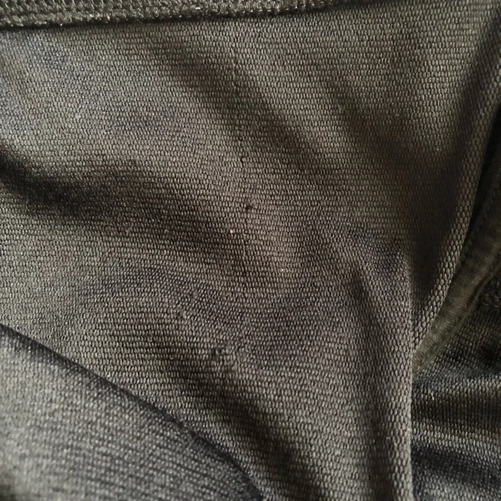 Lauren  Black Wrap v neck Hoodie top pullover women size XL - Image 10