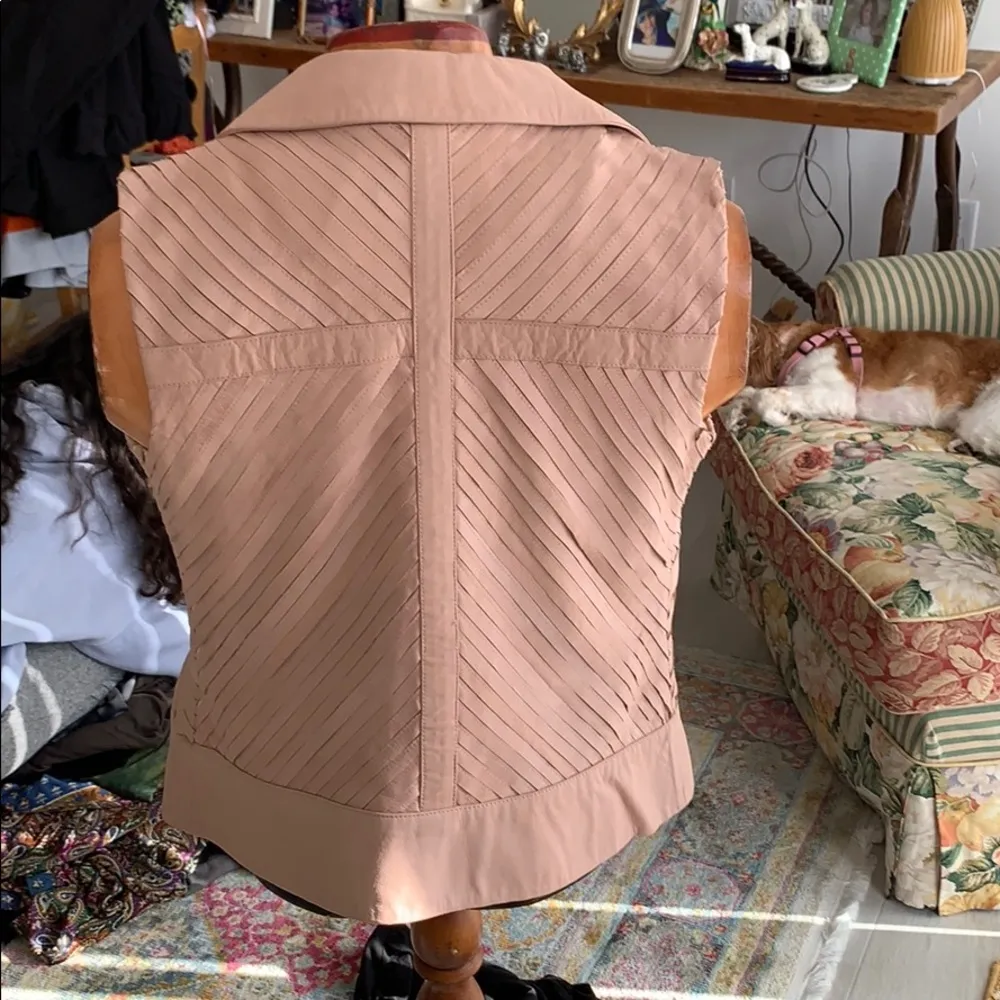 My tribe leather vest Size L - Image 2