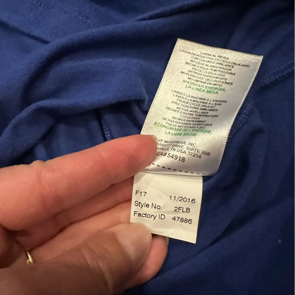 Chicago Cubs Shirt Women's Medium Blue Short Sleeve Tee Majestic MLB Ladies - Image 6