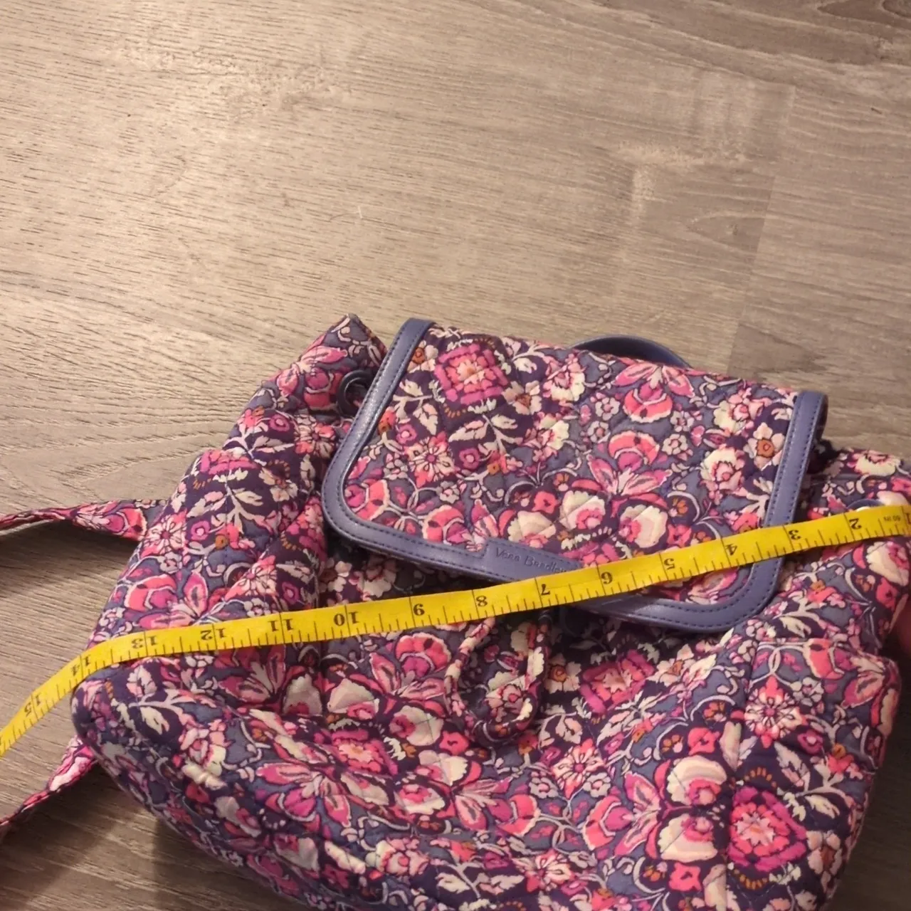 Very Bradley Floral Fashion Mini Backpack - Image 13
