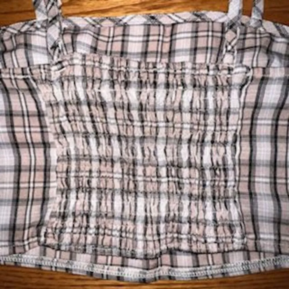 Daisy Street Plaid Crop Cami (L) - Image 7