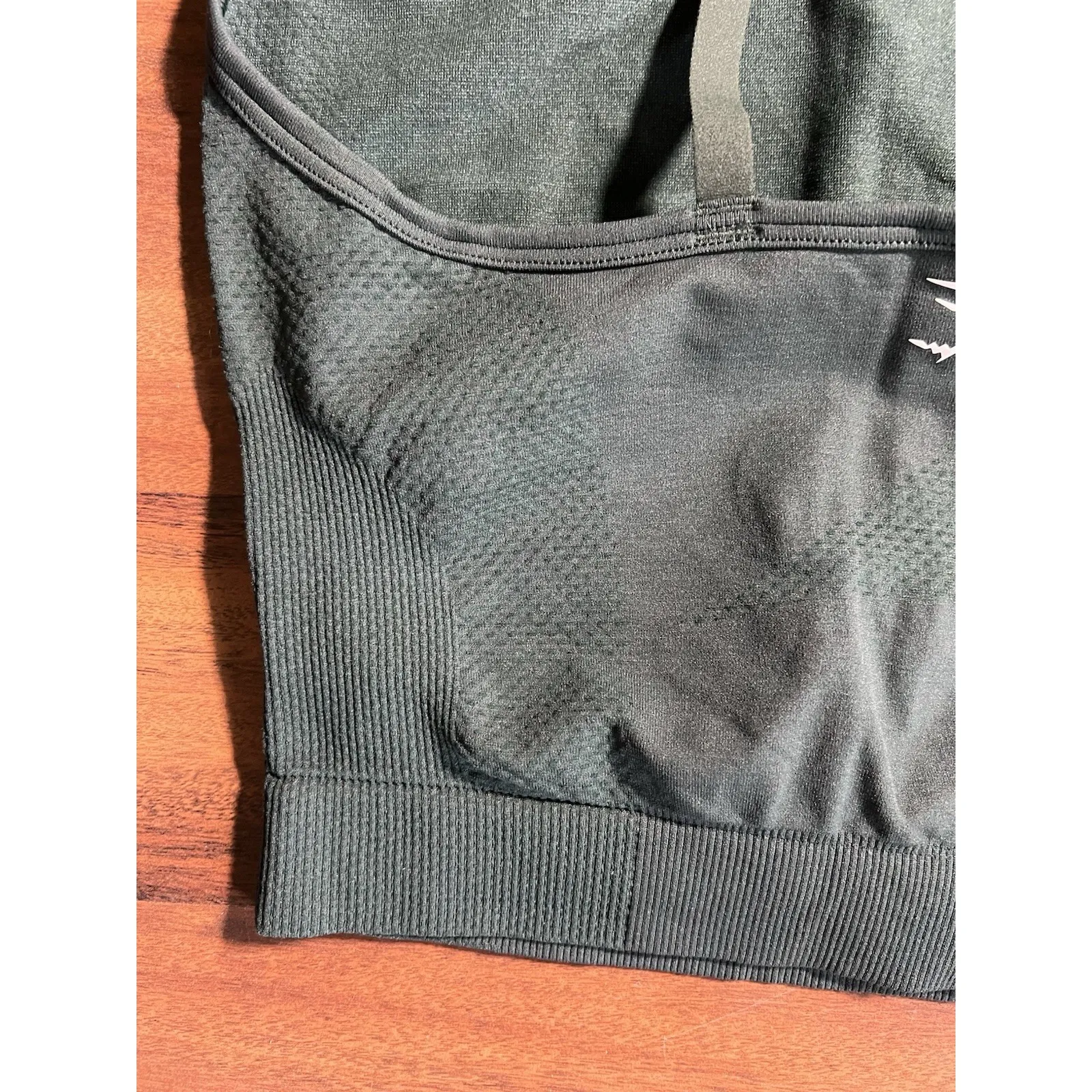 Gymshark Vital Seamless Sports Bra Small Green Workout Activewear Gym Yoga Women - Image 5