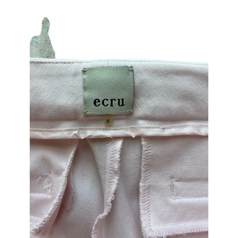 Ecru  WOMENS PINK PANTS SIZE 6 - Image 2