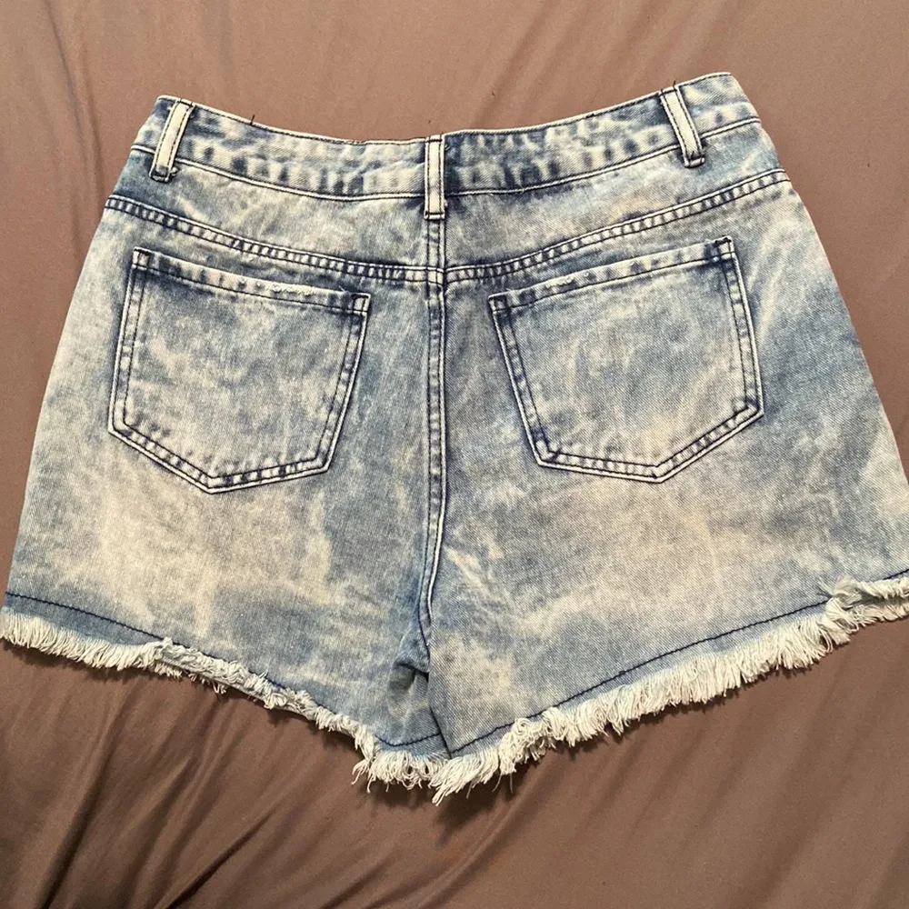 Crazy Train Shore Line Distressed Shorts - Image 2