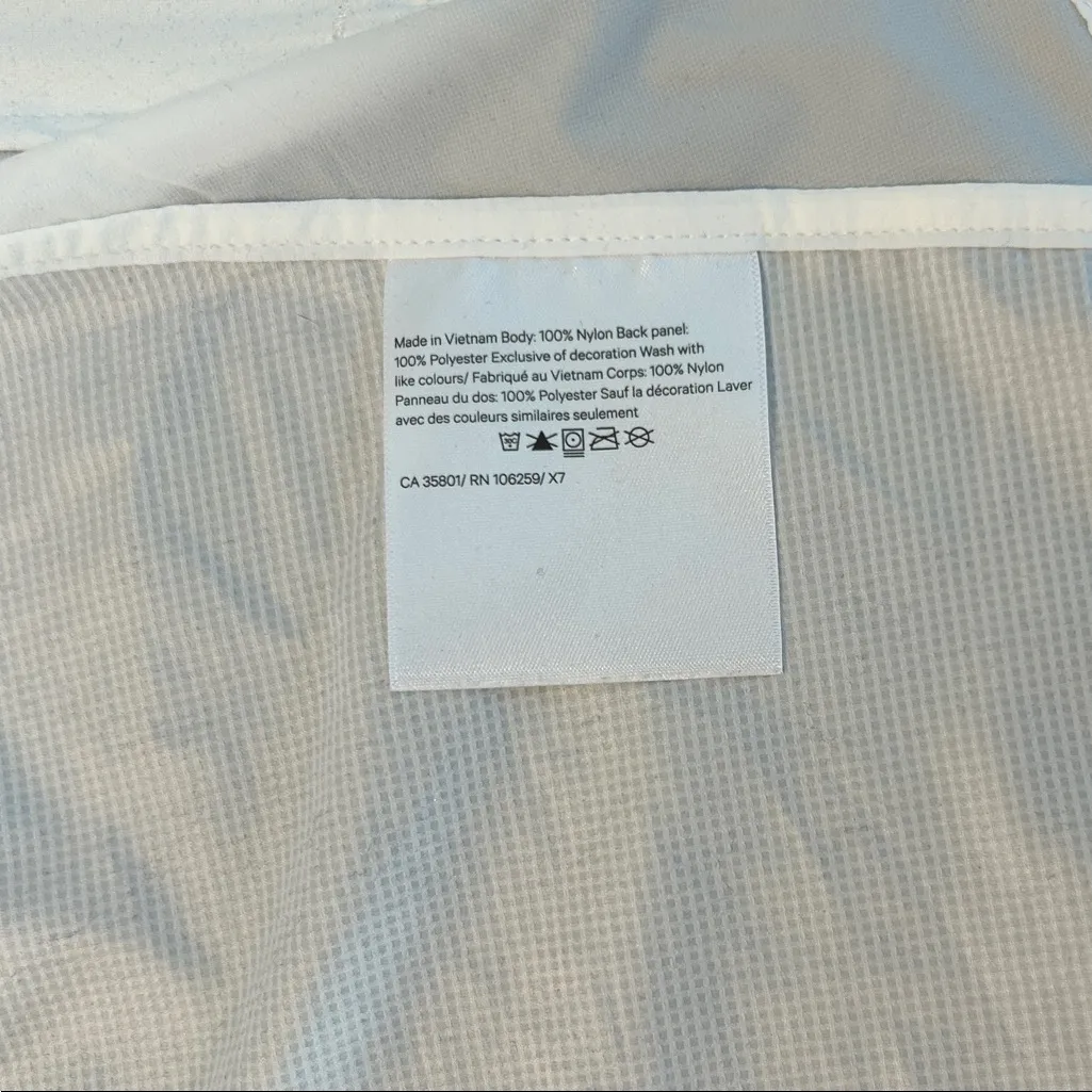 Lululemon Athletica White Zip-Up Jacket EUC Size L woman’s - Image 8