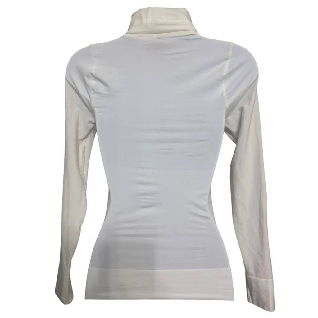 Spanx On Top And In Control Classic Turtleneck Off Shaping White Top Size Large - Image 2