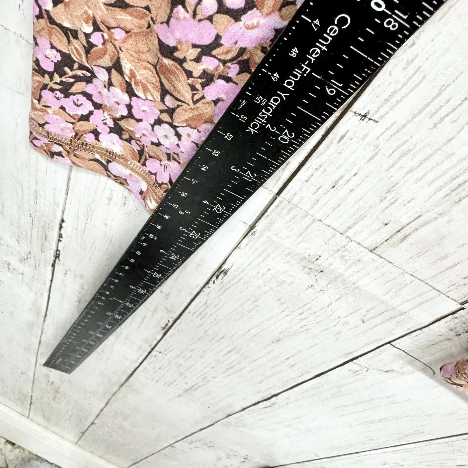 Offline by Aerie Pants Women Size Small Multicolor Floral Full Length Leggings - Image 4