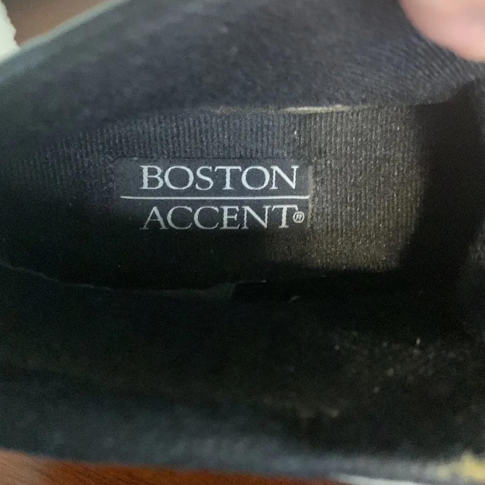 Boston Accent black zip up booties size 6‎ Black - Image 7