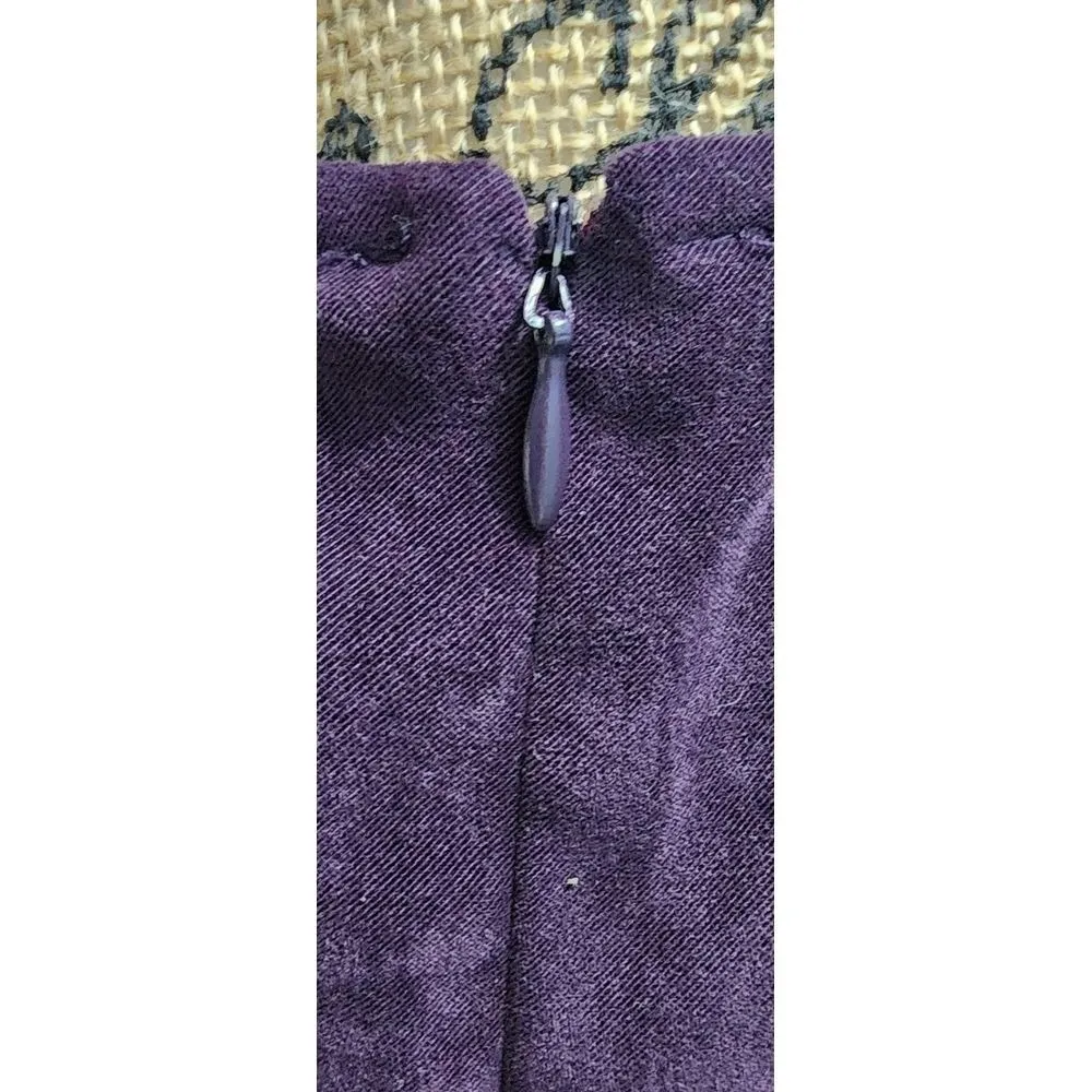 Jessica‎ Howard Maxi Dress Sleeveless Purple Casual Career Size 12 - Image 5