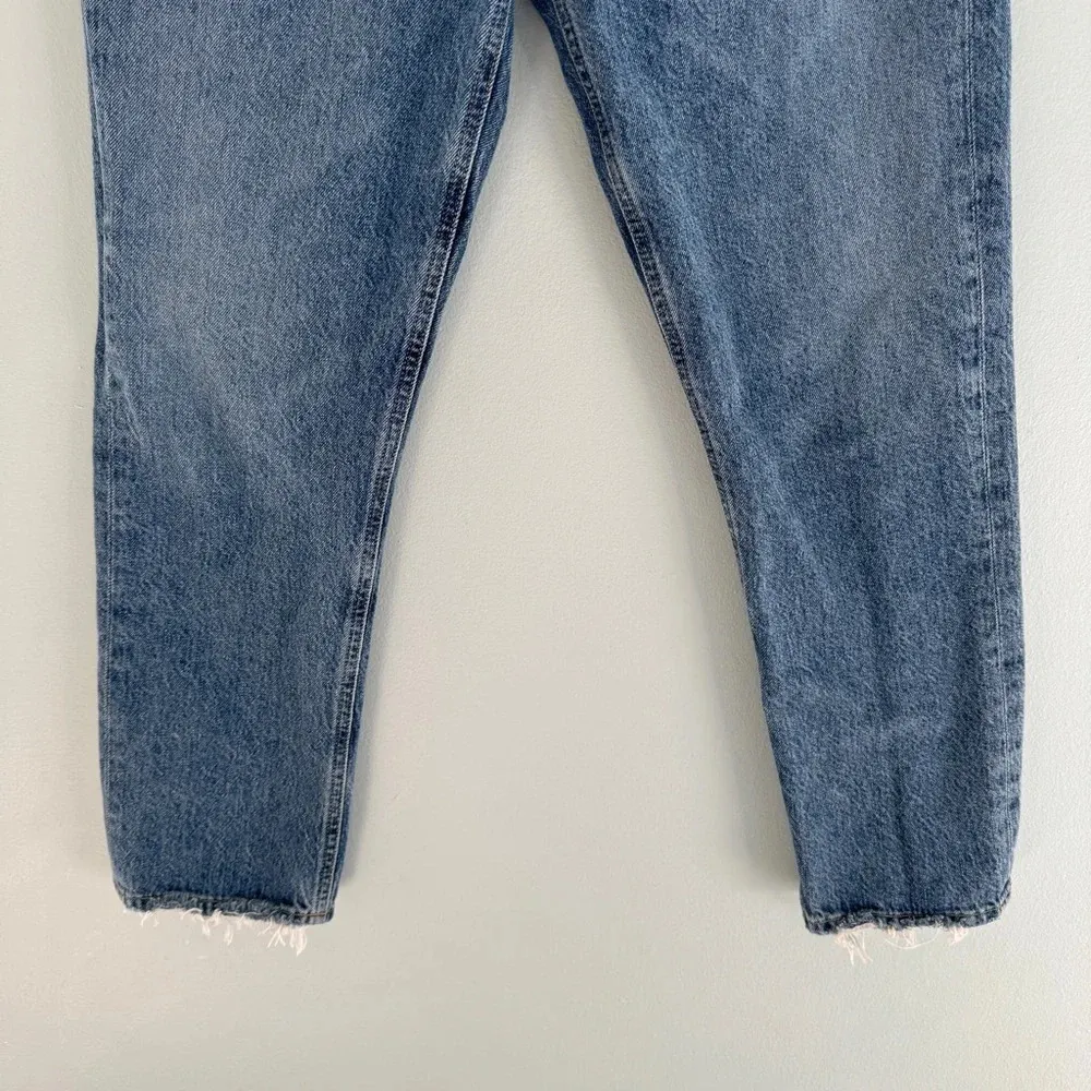 Agolde Riley High Rise Straight Crop - Image 7