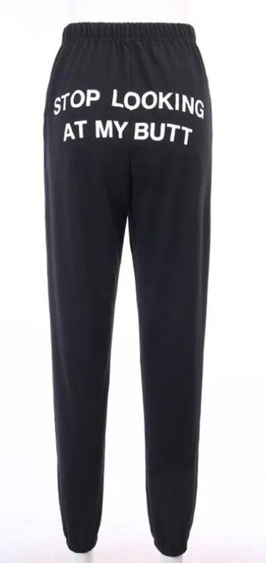 11th Statement Stop Looking At My Butt Sweatpants  - Image 3