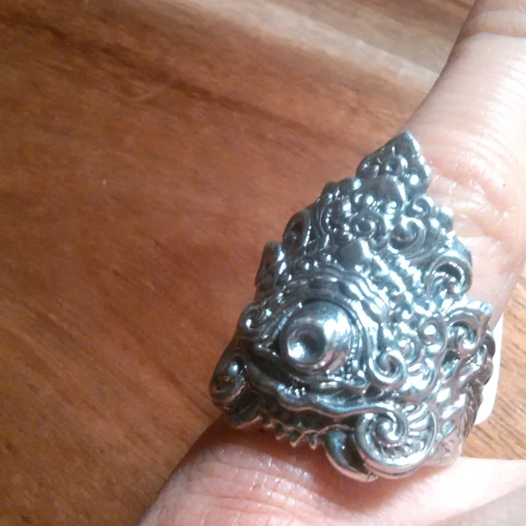 Handcrafted Bali Legacy Sterling Silver Ring (Size 5) - Image 10