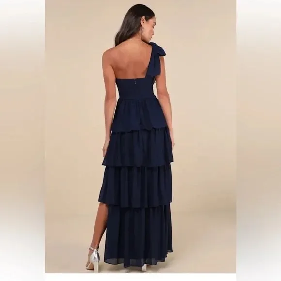 Lulus Elevated Vision Navy Blue One - Image 9