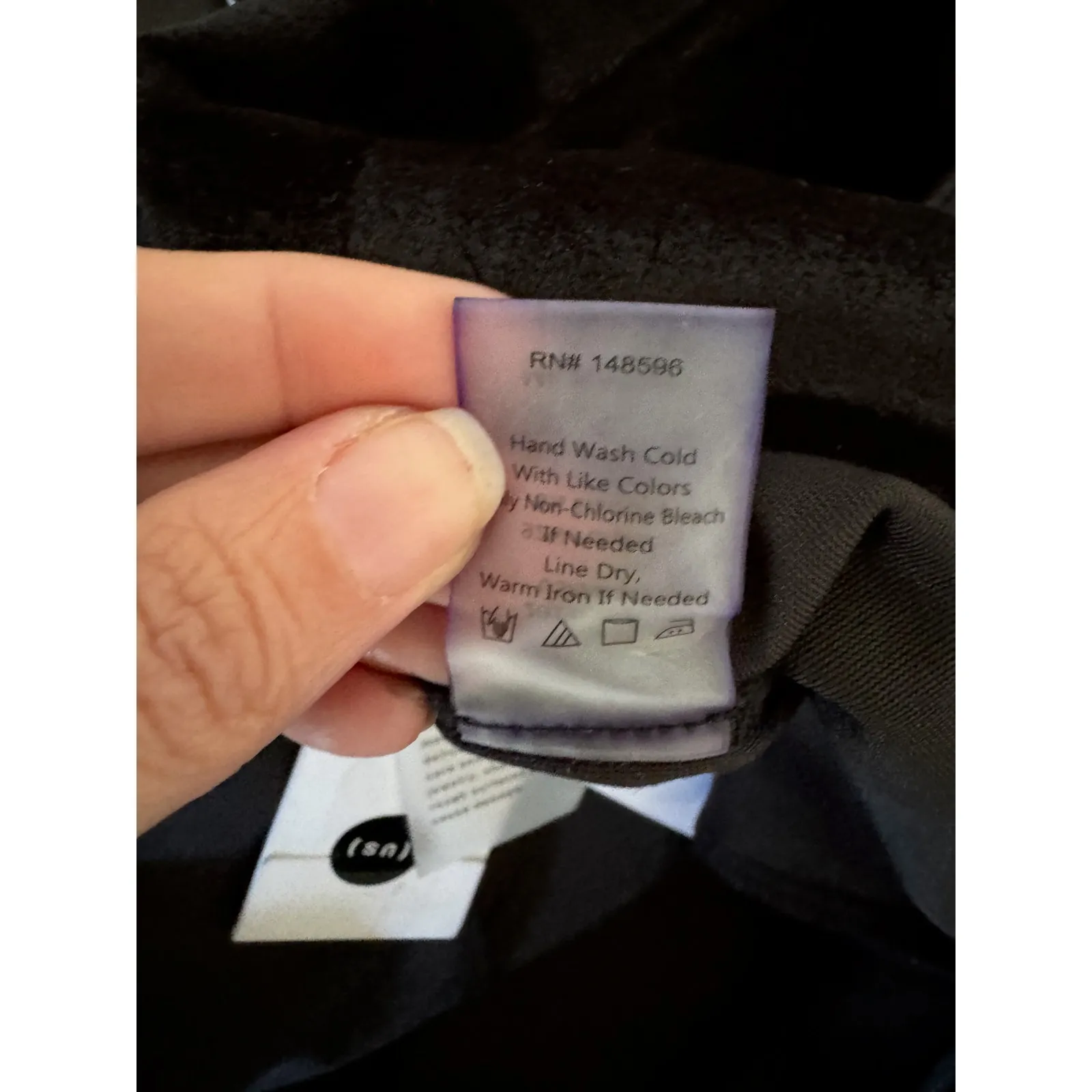 Universal Standard Velour Velvet Flared Dress Pants Black Size 40 NEW - Image 9