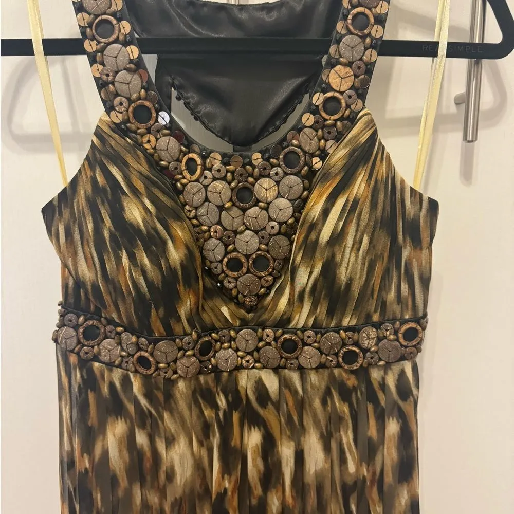 Sue Wong  size 2 leopard gown! - Image 3