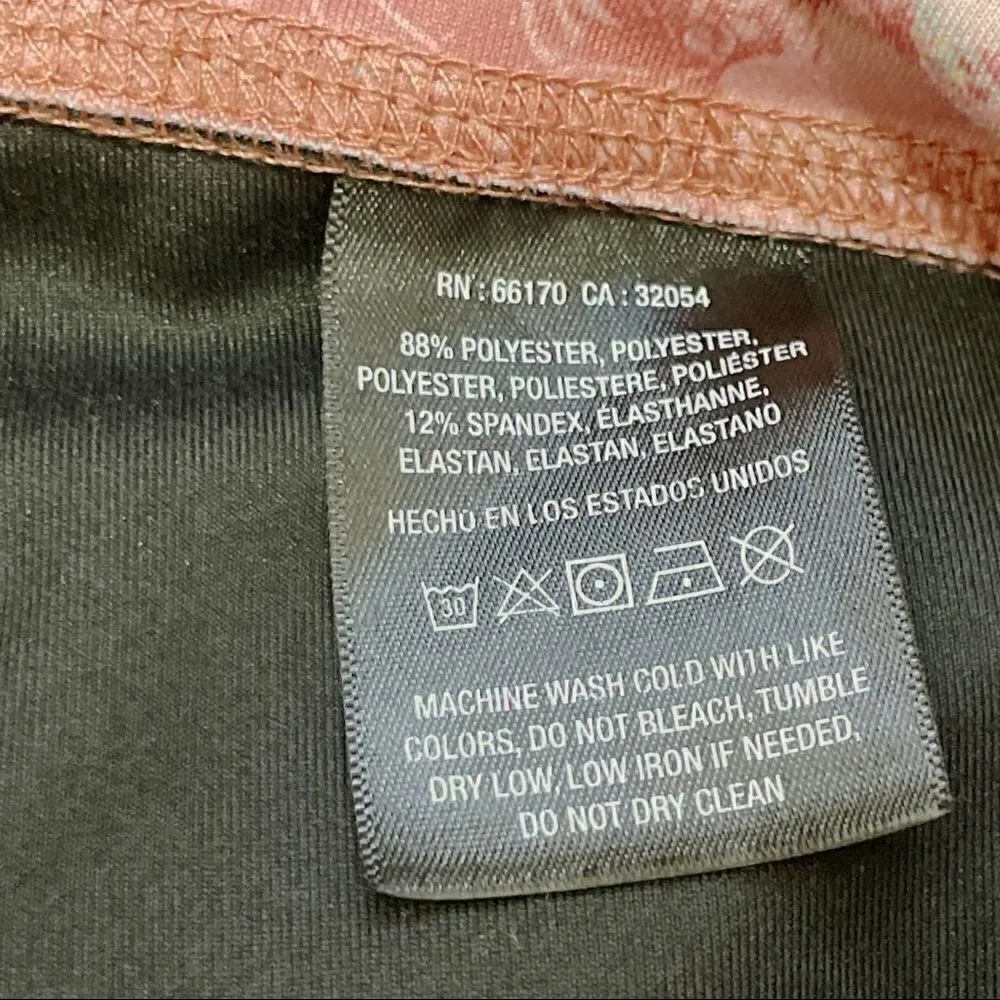 Daily practice anthro floral tie leggings XS - Image 6