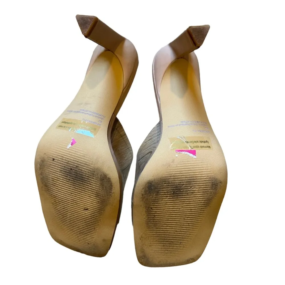 BP Mirra square toe heeled sandals - Image 4