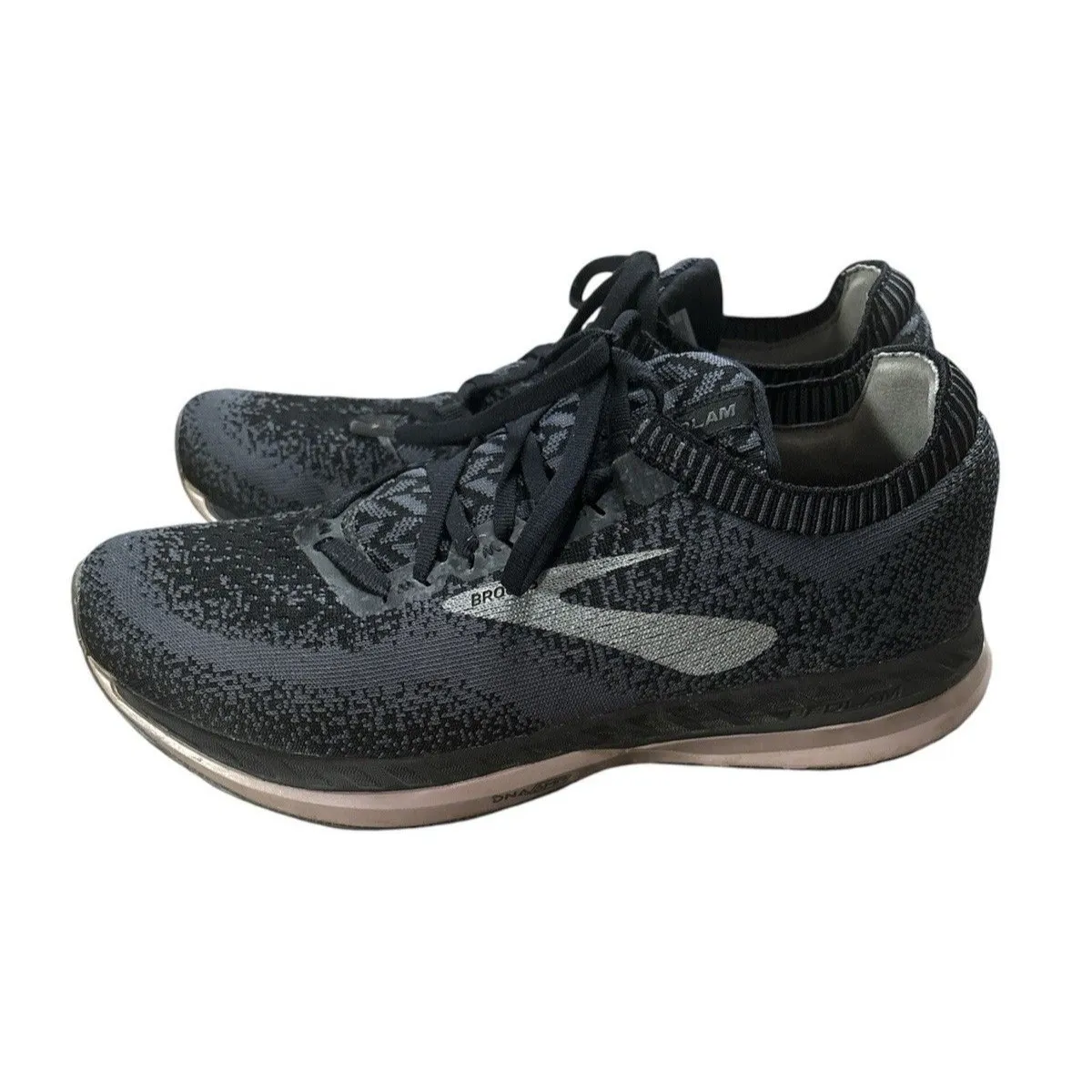 Brooks Bedlam Running Shoes Womens Size 9.5 Black And Gray Athletic Sneakers Gym - Image 4