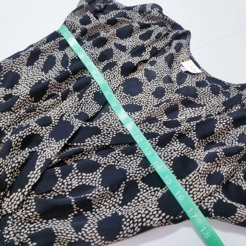 Parker Women size XS  V-Neck Long Sleeves Printed Mini Dress - Image 6