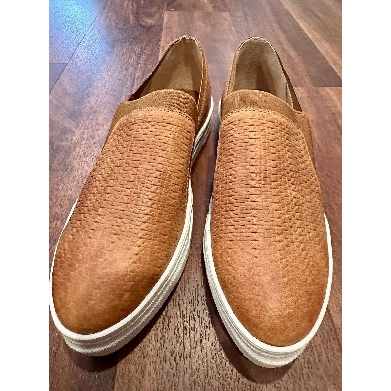 Charleston Shoe Company Cali Slide Loafer in Brown Leather Size 11 EEUC!!! - Image 6