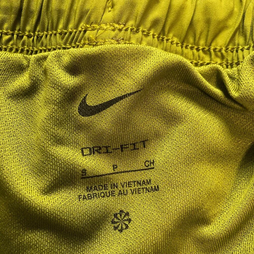 Nike Women's Small Dri-Fit Pull-On Athletic Shorts Olive Green NWT Workout Ready - Image 5