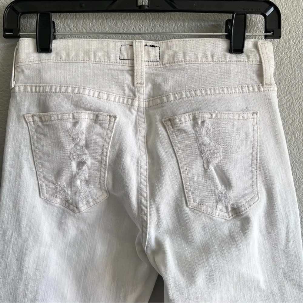 Current/Elliott The Highwaist Straight Super Salty Repair - Image 11