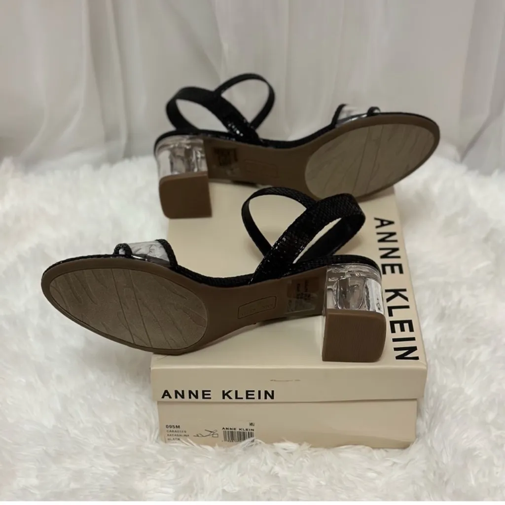Anne Klein  heeled sandals, size 9.5 - Image 2