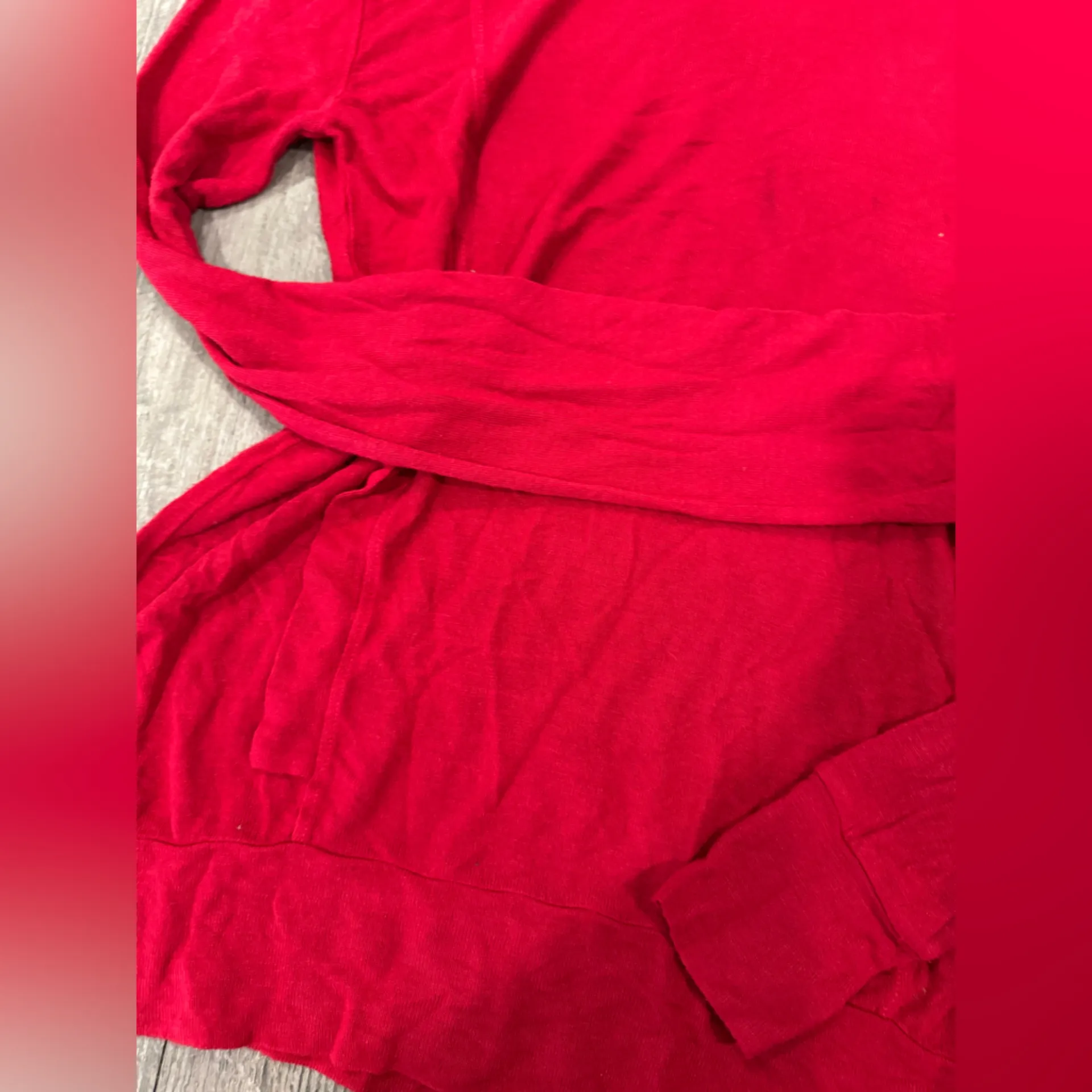 Go Couture Vibrant Red Cowl Neck Sweater - Image 8