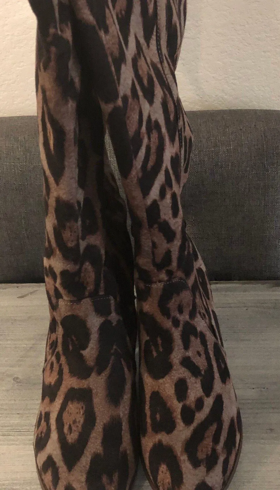 oods Leopard Print Boots - Image 4
