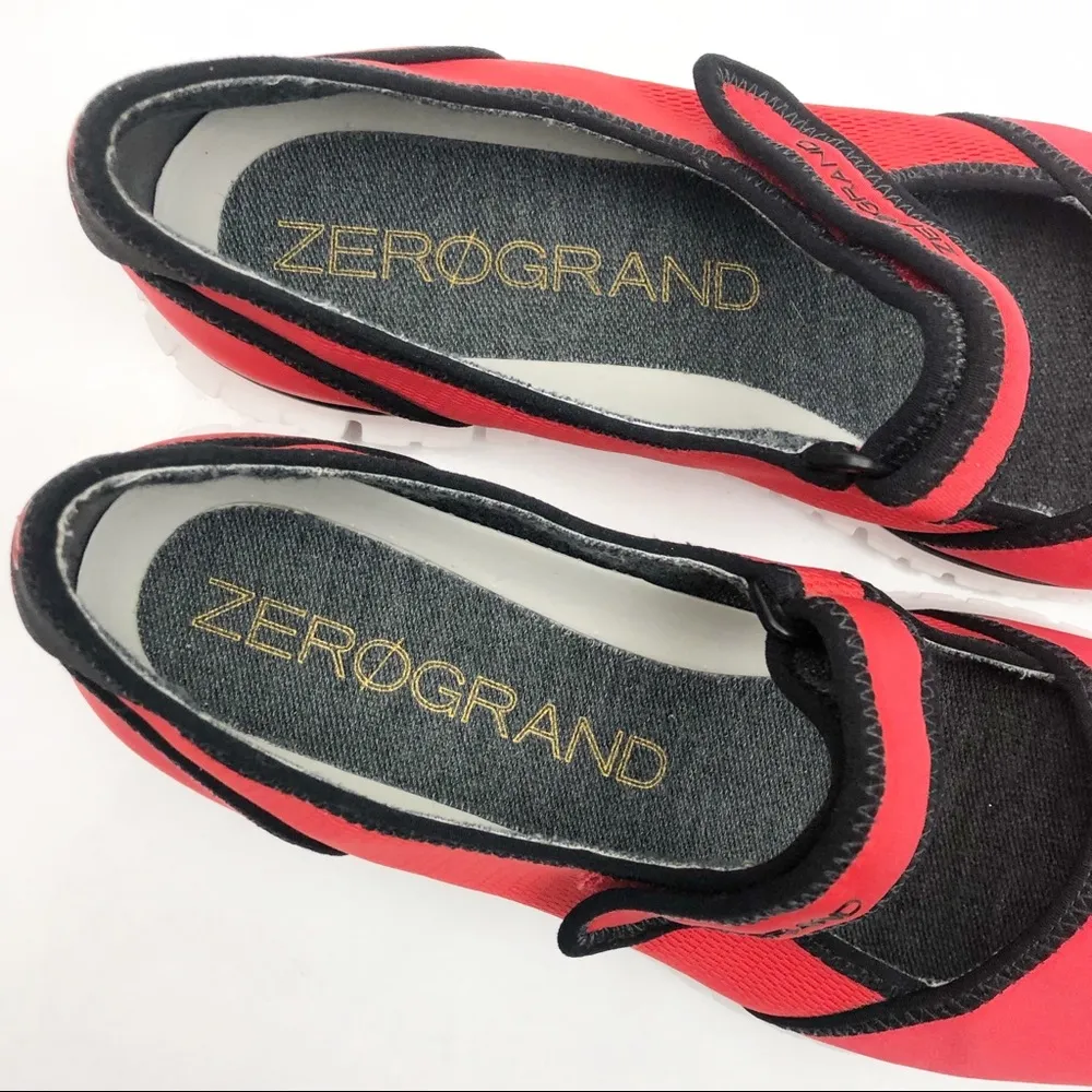 Zero Grand Mary Jane Sneakers: Red - Image 6