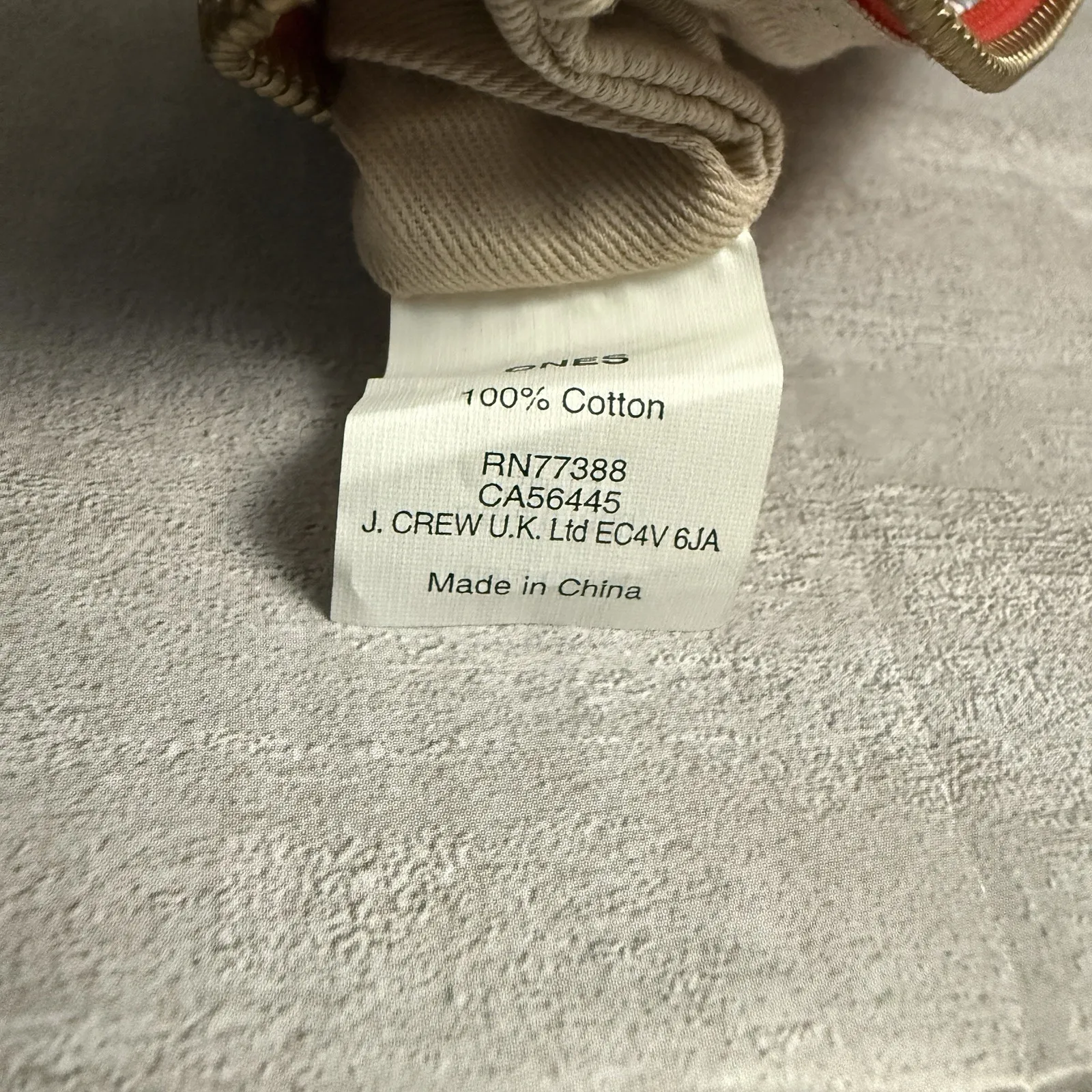 J. Crew‎ x Liberty Art Fabric Zip Pouch Matilda Tulip Flowers Floral Cotton NEW! - Image 8