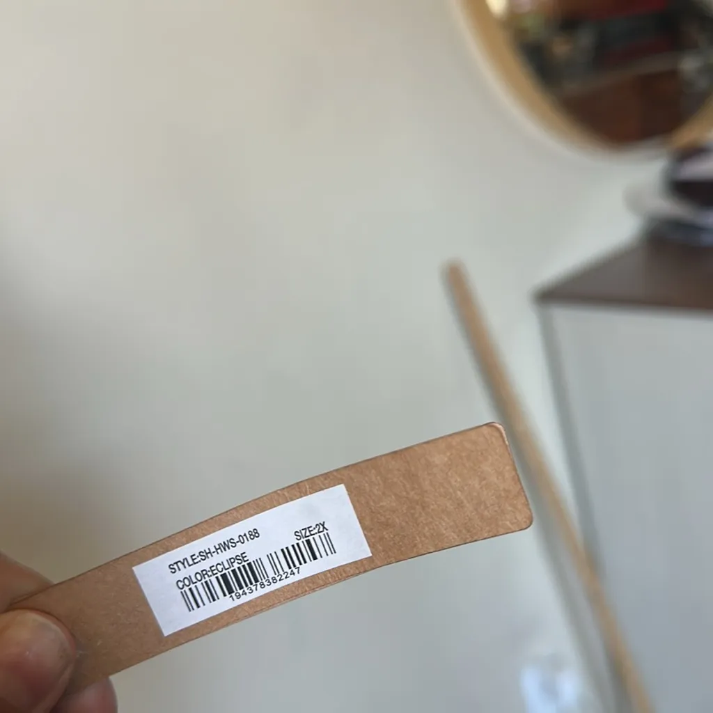 SKIMS Soft‎ Smoothing Short Onyx black size 2X - Image 9