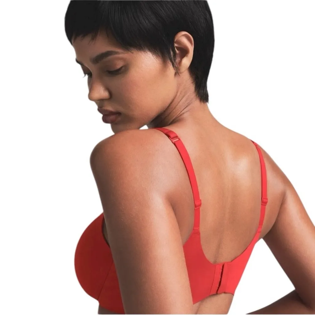 NWT SKIMS Ultimate Teardrop Push-Up‎ Bra in Cayenne 32B - Image 6