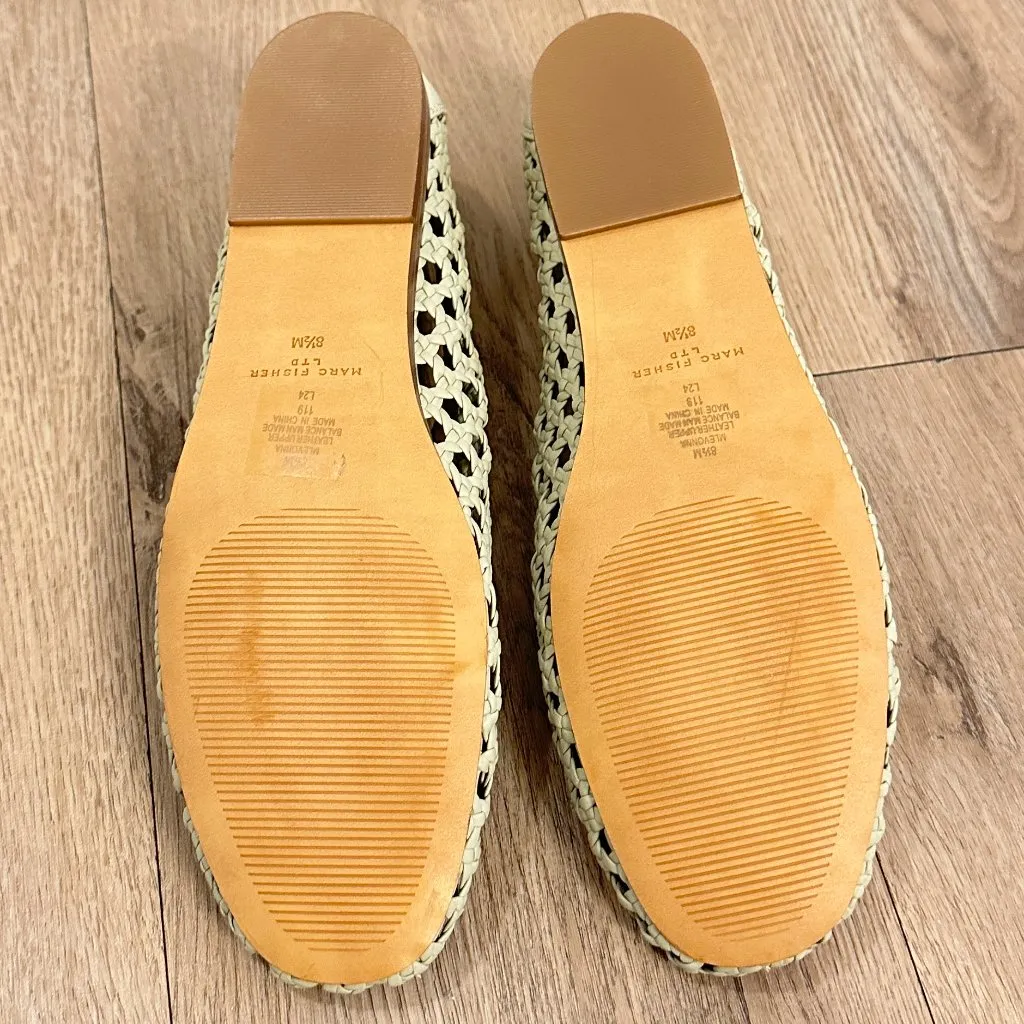 MARRC FISHER LTD Evonna Mary Jane Flat in Chic Cream Leather Size US 8.5 - Image 7