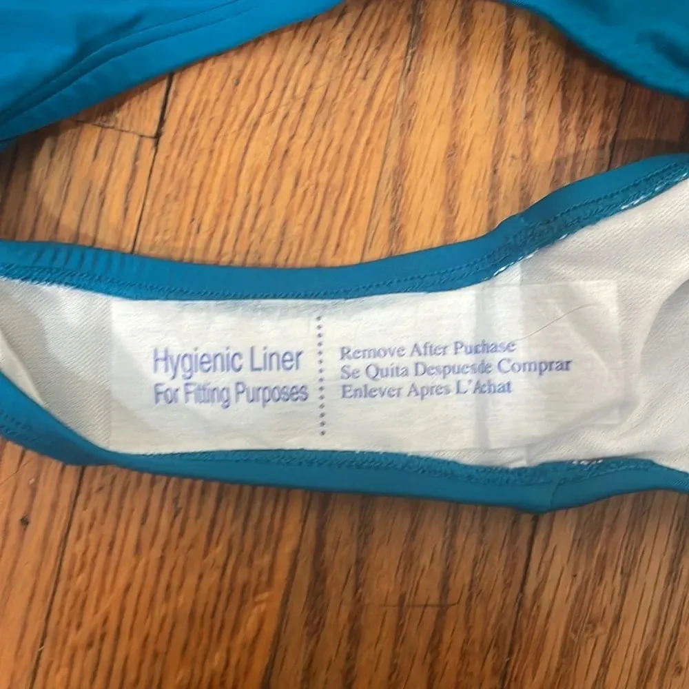 Salt‎ + Cove Solid High Waist Bikini Bottoms Swimsuit Blue Juniors Medium NWT Size undefined - Image 6