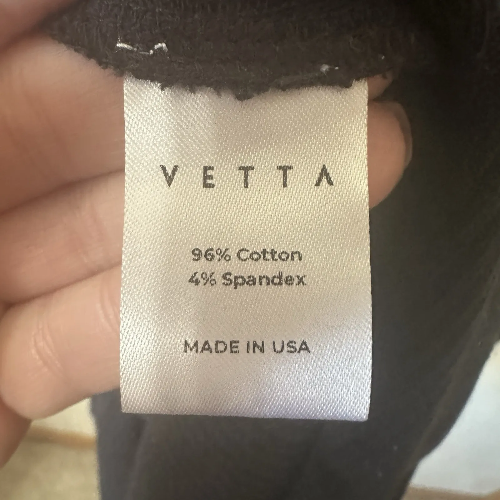 Vetta Black Ribbed Knit Button Up Sweater Midi Dress Size Small Long Sleeve - Image 6