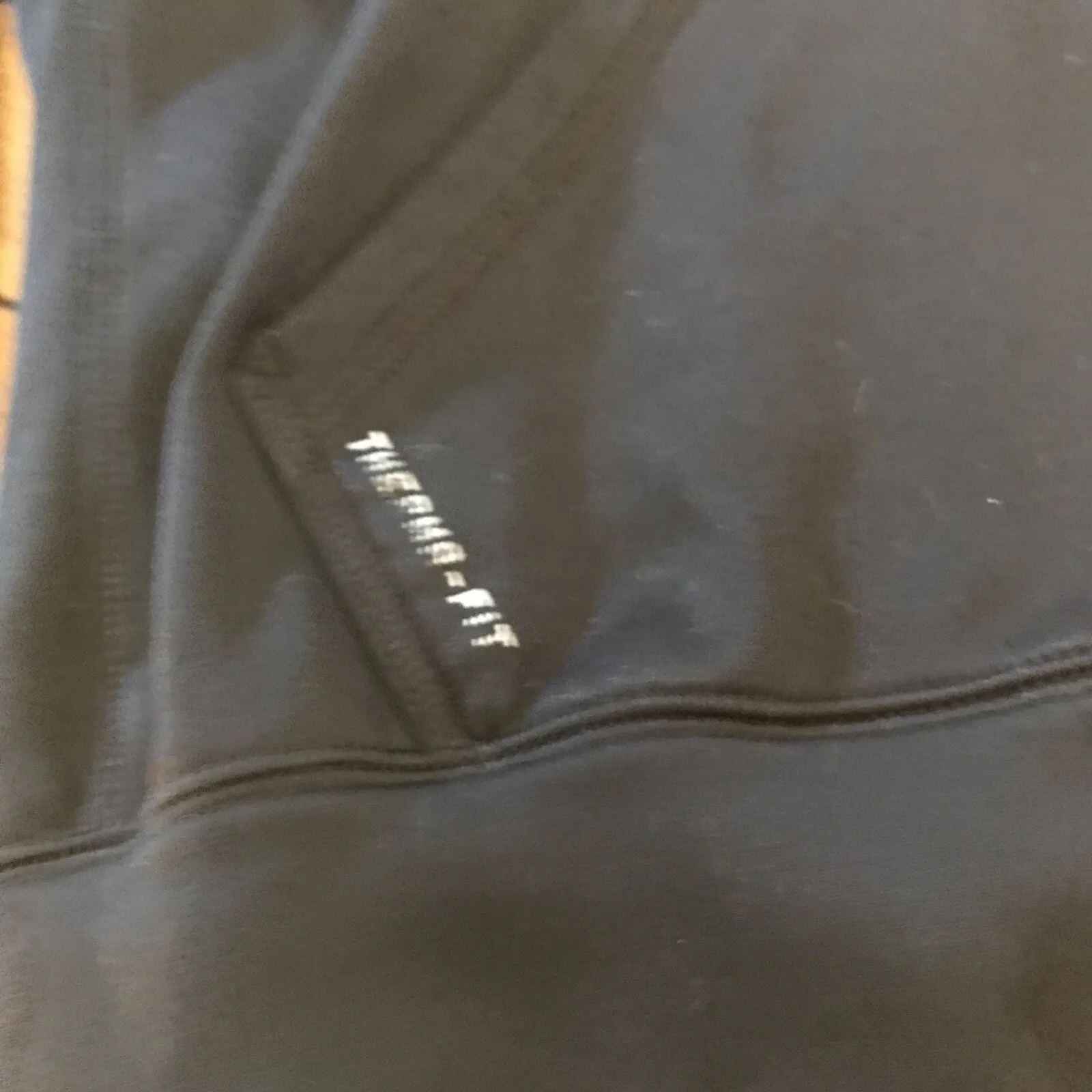 Nike Therma Fit Full Zip Black Pink Sweatshirt Hoodie Jacket Women's Size Large - Image 4