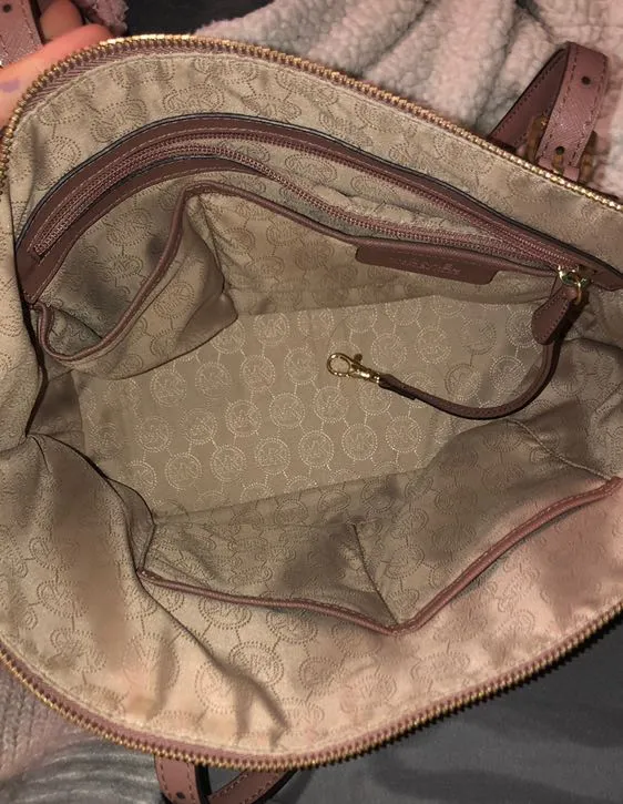 Michael Kors Dusty Rose Large Tote - Image 4